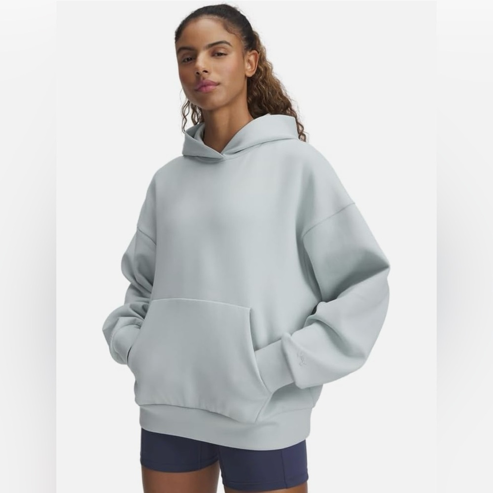 Under Armour Women’s Unstoppable Fleece Hoodie – Aviator (Blue Gray)